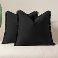 Axyaa Simple Light Luxury Solid Color Cushion Cover 50x50 Home and Sofa Decor