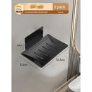 Axyaa Wall Mounted Aluminum Alloy Soap Holder with Drainage, Bathroom Soap Dish