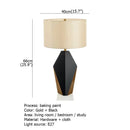 Axyaa LED Desk Lamps: Modern Bedroom Lighting Dimmer Table Light for Home Decor - E27
