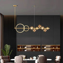 Axyaa LED Pendant Light Chandeliers for Modern Home Decor and Indoor Lighting