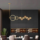 Axyaa Modern LED Pendant Chandeliers for Living and Dining Room Lighting