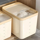 Axyaa Rice Storage Box: Insect-Proof, Moisture-Proof with Lid, Kitchen Container for Dry Grain