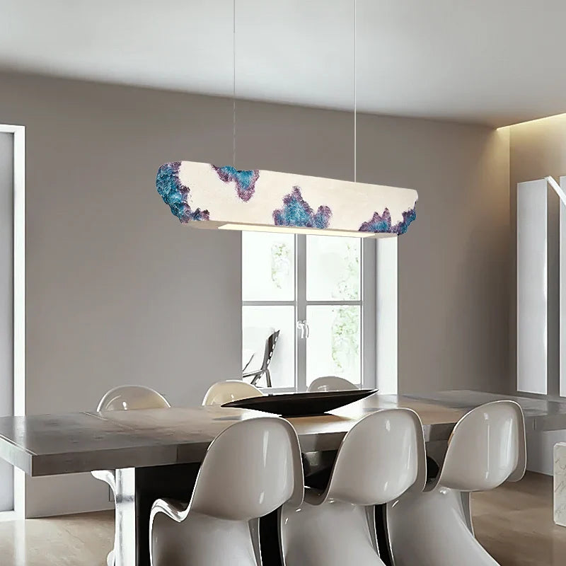 Axyaa Wabi-Sabi Pendant Light – Nordic LED Chandelier for Dining Room, Kitchen, and Bar