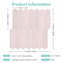 Axyaa Pink Tile Stickers for Kitchen & Bathroom Walls, Water & Mold Resistant