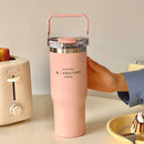 Axyaa 30oz Insulated Water Bottle Hot & Cold Drinks Travel Mug Thermos