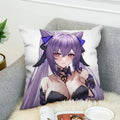 Axyaa Genshin Impact Pillow Covers 45x45 Fall Decor Sofa Cushion Pillowcase