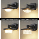 Axyaa LED Outdoor Wall Light: Modern Waterproof Decorative Lamp for Courtyard, Garage, Balcony
