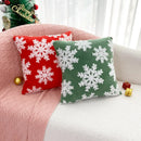 Snowflake Christmas Throw Pillowcase for Living Room Decor, Axyaa Brand