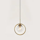 Axya Glass Ball Chandelier Pendant Light for Bedroom & Dining Room