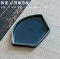 Axyaa Dessert Cake & Snack Plate for Tea, Pastries, Fruits - Creative Geometry Design