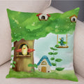 Axyaa Cartoon Design Pillowcase for Children's Room, Sofa, Home Decoration 45*45cm