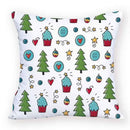 Axyaa Cartoon Animal Food Cushion Cover 45X45CM