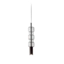 Axyaa Glass Tube LED Pendant Light - Modern Home Lighting Fixtures