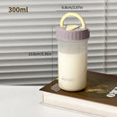 Axyaa Breakfast Cup with Handle, Microwave Safe Bento Box for Oatmeal, Nut, Yogurt