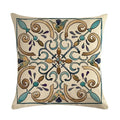 Axyaa Geometric Mandala Cushion Cover Symmetrical Decorative Pillowcase