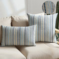 Axyaa Boho Style Textured Jacquard Cushion Cover, 45x45cm
