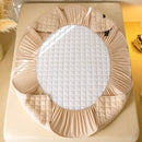 Axyaa Waterproof Mattress Cover with 3D Air Fabric & Soybean Fiber Filling