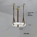 Axyaa LED Resin Pendant Light for Modern Luxury Living Spaces