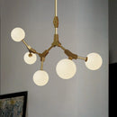 Axyaa Branch Chandelier: Industrial Loft Retro Decor, Tree Branch Lamp