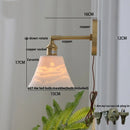 Axyaa Rotating LED Wall Sconce with Pull Chain Switch- Nordic Modern Style