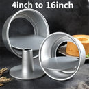 Axya Hollow Chimney Mold Chiffon Cake Pan Removable Bottom Bread Box