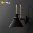 Axyaa Nordic Wall Sconces Bedside Lighting Fixture with Rotary Switch