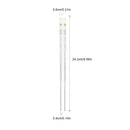 Axyaa Portable Chopsticks Set - Reusable Alloy Korean Tableware