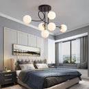 Axyaa Luxury Magic Bean Glass Chandelier Pendant Light LED for Home Decor