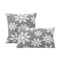 Snowflake Christmas Throw Pillowcase for Living Room Decor, Axyaa Brand