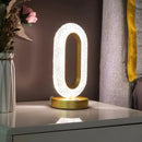Axyaa Crystal Touch Dimming Night Light for Girls Room, USB LED Table Lamp