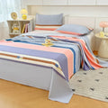 Axyaa Cotton Thickened Old Coarse Cloth Bed Sheet Set - Single Piece