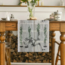 Axyaa Halloween Skeletons Table Runner Kitchen Decor Party Wedding Settings