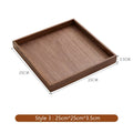 Axyaa Solid Wood Desk Organizer Tray for Office and Home Storage