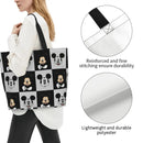 Axyaa Mickey Mouse Head Shoulder Bag - Large Capacity Stylish Women's Shopping Bag