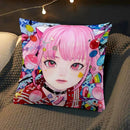 Axyaa Anime Pillow Cover by Chisato Tatumi for Sofa Room Decor and Wedding Gift