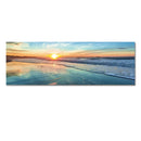 Axyaa Beach Sunset Canvas Wall Art for Aesthetic Living Room Decor