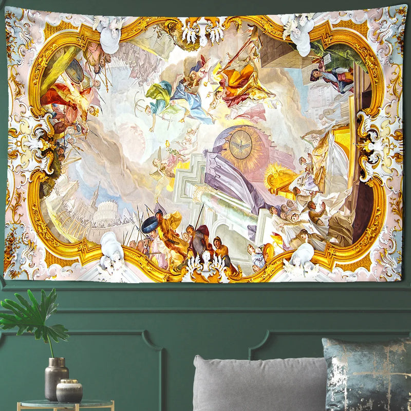 Axyaa Classic Tapestry Mural for Church or Home Décor