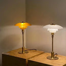 Axyaa Nordic Glass Desk Lamp Retro Luxury Modern Home Decoration