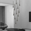 Axyaa Modern LED Chandelier for Living Room Study Hall Indoor Lighting
