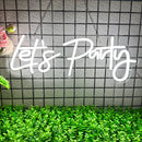 Axyaa Neon Happy Birthday Mr & Miss Lighted Sign Clear Background LED Decoration