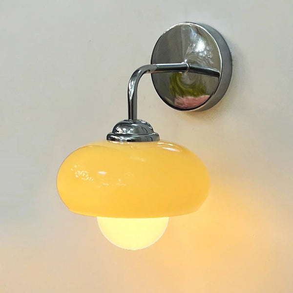 Nordic Glass Wall Lamp Bedroom Decor for Axya - Medieval Living Room Light