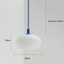 Axyaa White Glass LED Pendant Chandelier for Bedroom, Bar, Restaurant