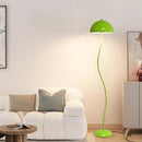 Axyaa Retro Cream Floor Lamp for Living Room Bedroom Study, Modern Minimalist LED Bud Vertical Lamp