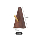 Axyaa Solid Wood Brass Hook for Clothes, Coats, Hats, Bags - Key Holder