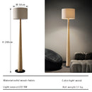 Axyaa Wood Floor Lamp - Modern Luxury LED Standing Light for Living Room Bedroom