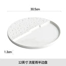 Axyaa Creative Ceramics Dinner Plates Tray Set for Kitchen Dining Home