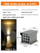 Axyaa Outdoor LED Wall Wash Spotlight for Upper & Lower Luminous Facade Building