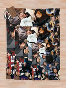 Axyaa Keanu Reeves Throw Blanket: Warm Winter Bedding for Cozy Sleep.