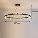Axyaa Modern LED Ceiling Lamp Chandelier for Bedroom and Dining Room