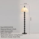 Axyaa Luxury Floor Lamp: Retro Art LED Standing Light for Living Room, Bedroom, Study